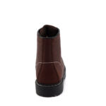 Grinders RYAN ACS 7 Eyelet Lace Up Cap Boots Brown Leather Boots