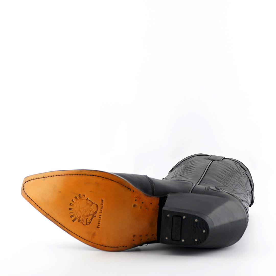 Grinders ARIZONA HI Classic Cowboy Western Boots Black Brown Burgundy Leather