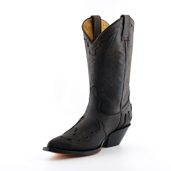 Grinders ARIZONA HI Classic Cowboy Western Boots Black Brown Burgundy Leather