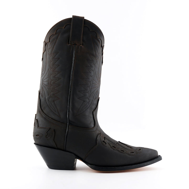 Grinders ARIZONA HI Classic Cowboy Western Boots Black Brown Burgundy Leather