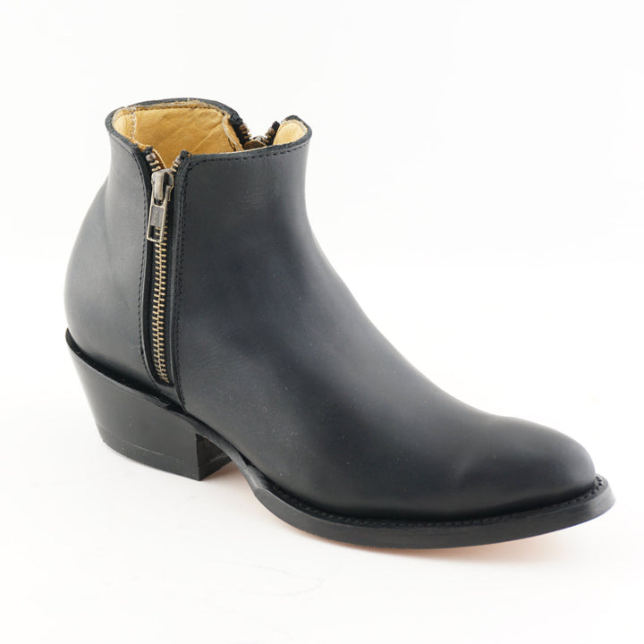 Grinders GEORGIA New Rock Classic Cowboy Western Boots Black Brown Leather