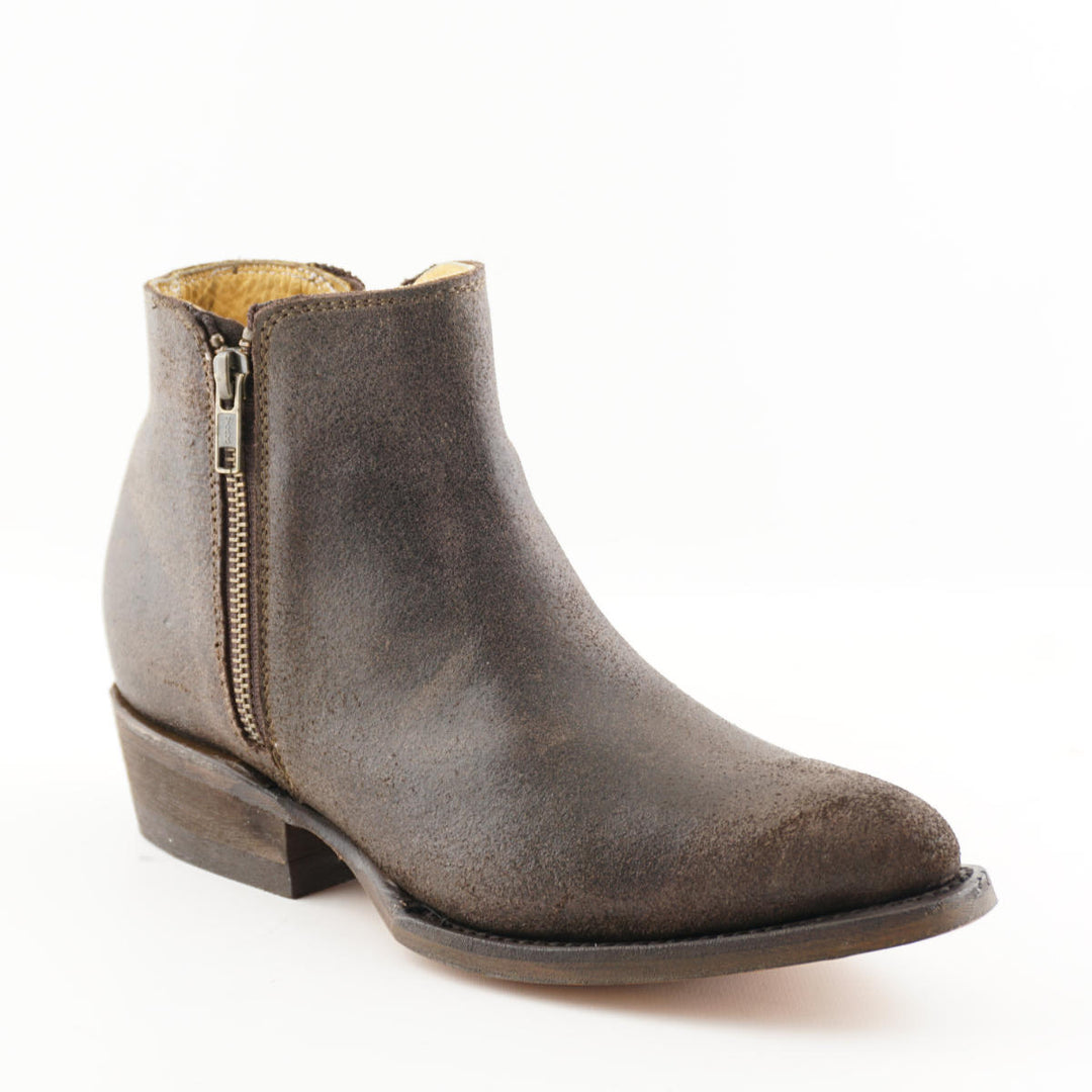 Grinders GEORGIA New Rock Classic Cowboy Western Boots Black Brown Leather