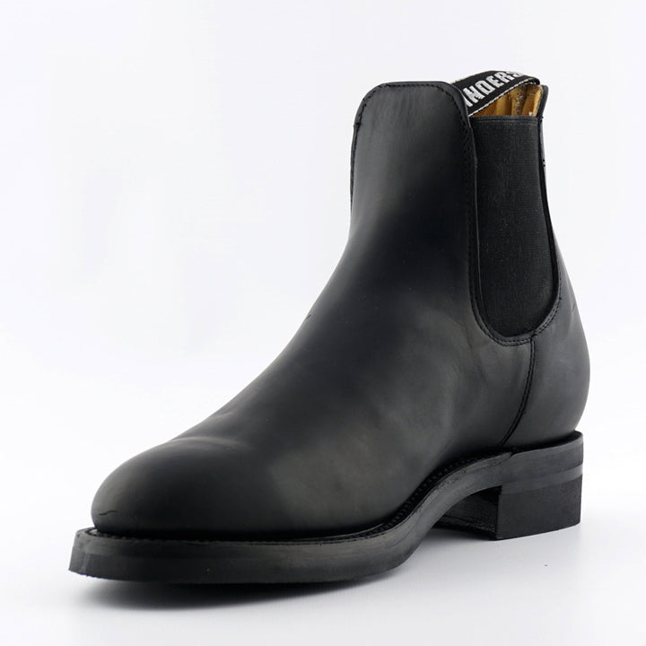 Grinders JODHPUR Boots New Black Brown Leather Chelsea