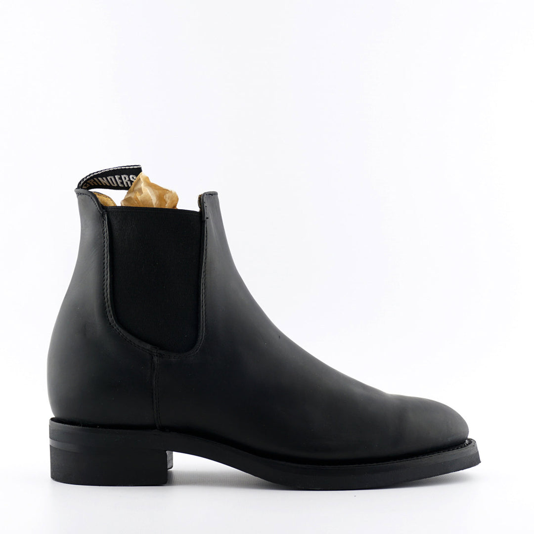 Grinders JODHPUR Boots New Black Brown Leather Chelsea