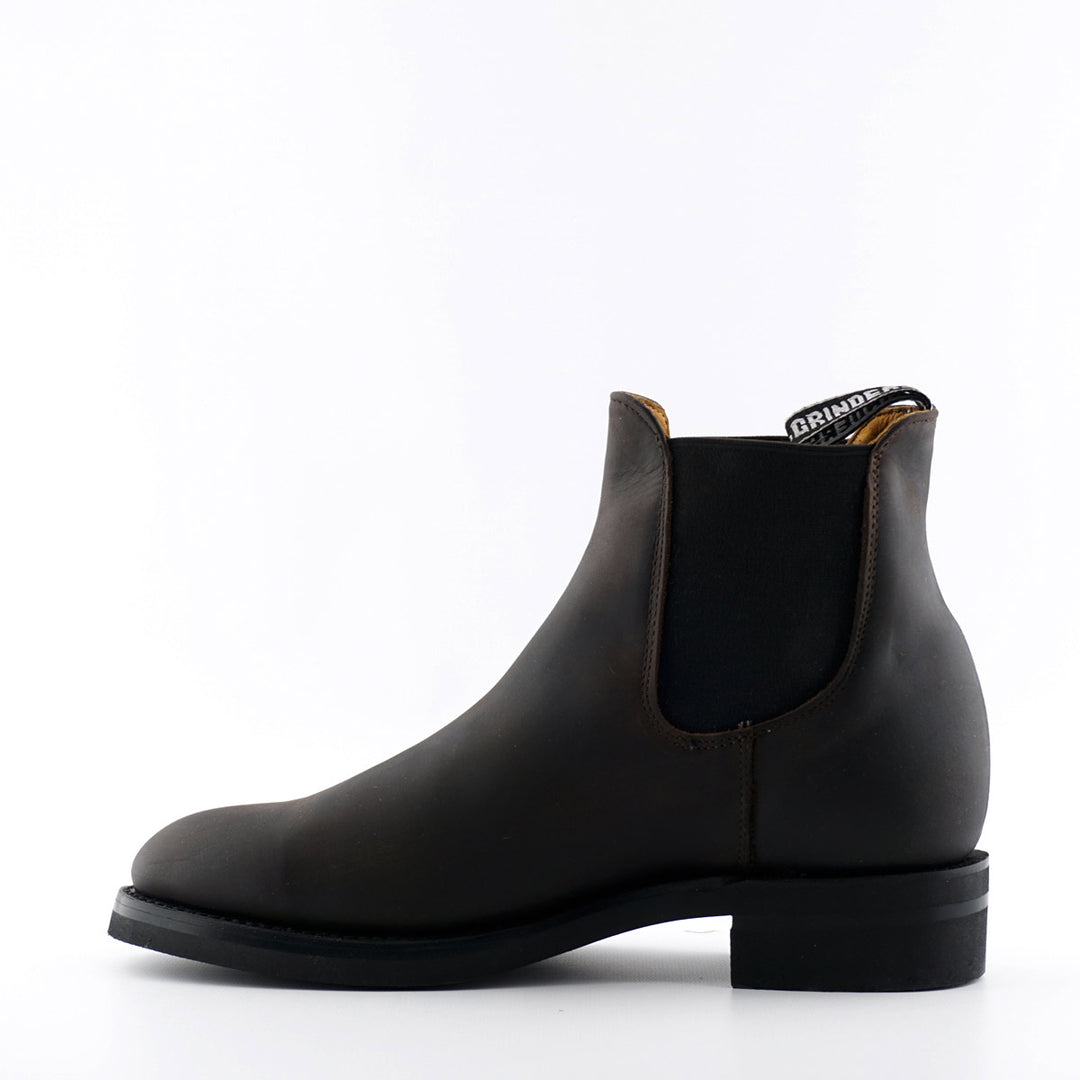 Grinders JODHPUR Boots New Black Brown Leather Chelsea