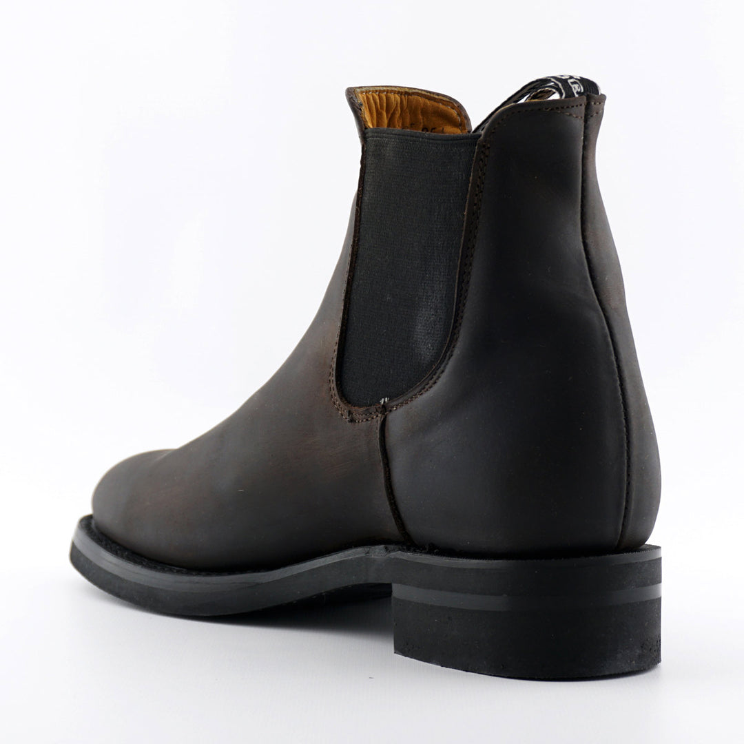 Grinders JODHPUR Boots New Black Brown Leather Chelsea