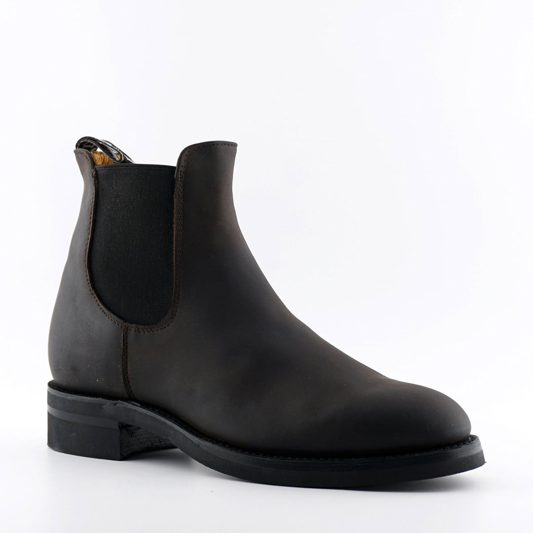 Grinders JODHPUR Boots New Black Brown Leather Chelsea