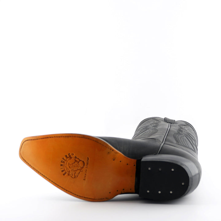 Grinders LOUISIANA New Classic Cowboy Western Boots Black Brown Leather