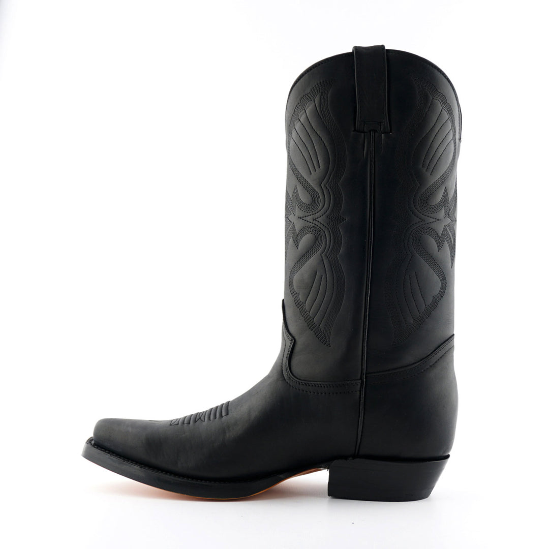 Grinders LOUISIANA New Classic Cowboy Western Boots Black Brown Leather