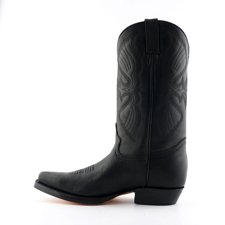 Grinders LOUISIANA New Classic Cowboy Western Boots Black Brown Leather