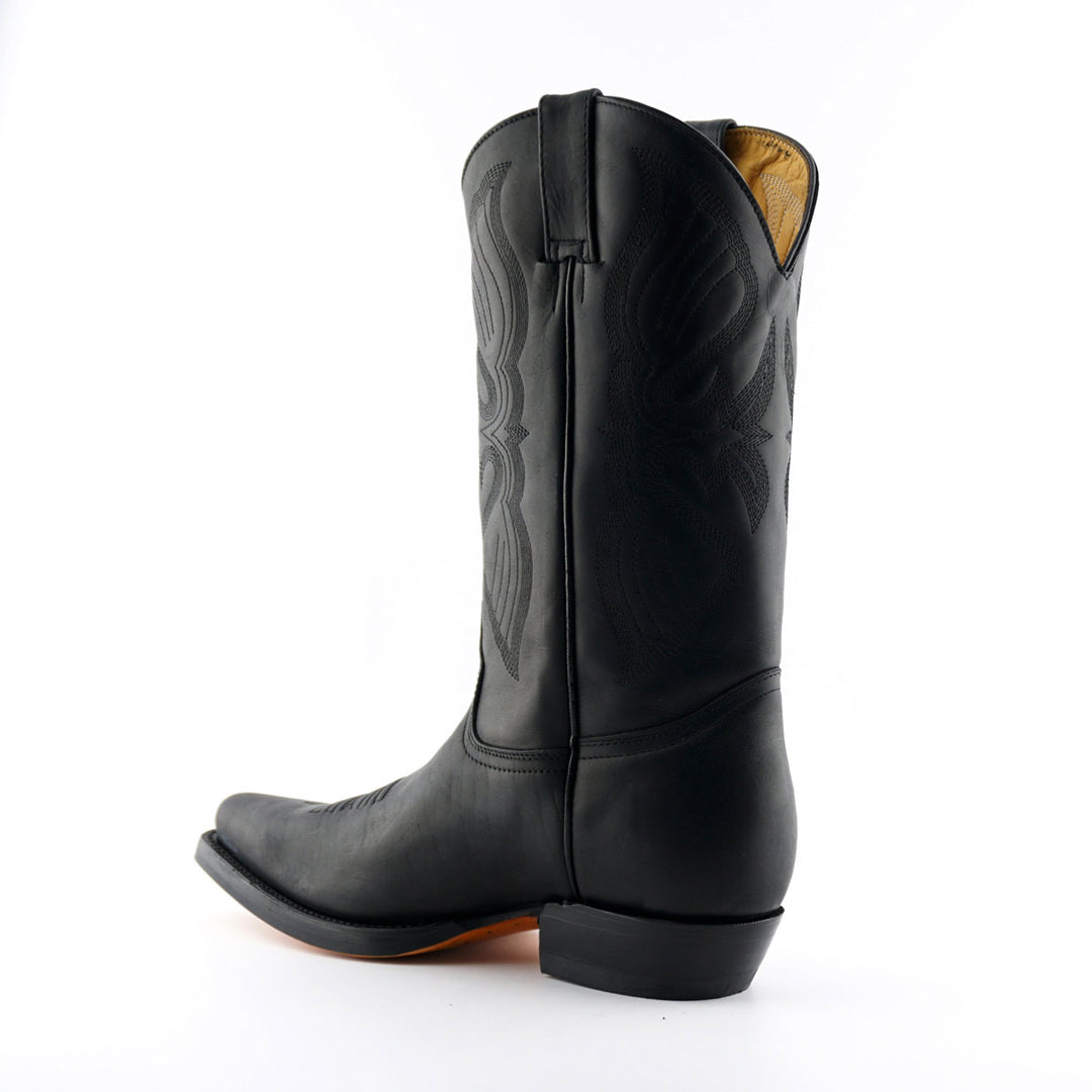 Grinders LOUISIANA New Classic Cowboy Western Boots Black Brown Leather