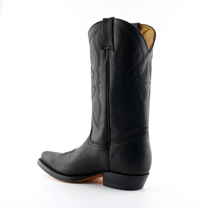 Grinders LOUISIANA New Classic Cowboy Western Boots Black Brown Leather