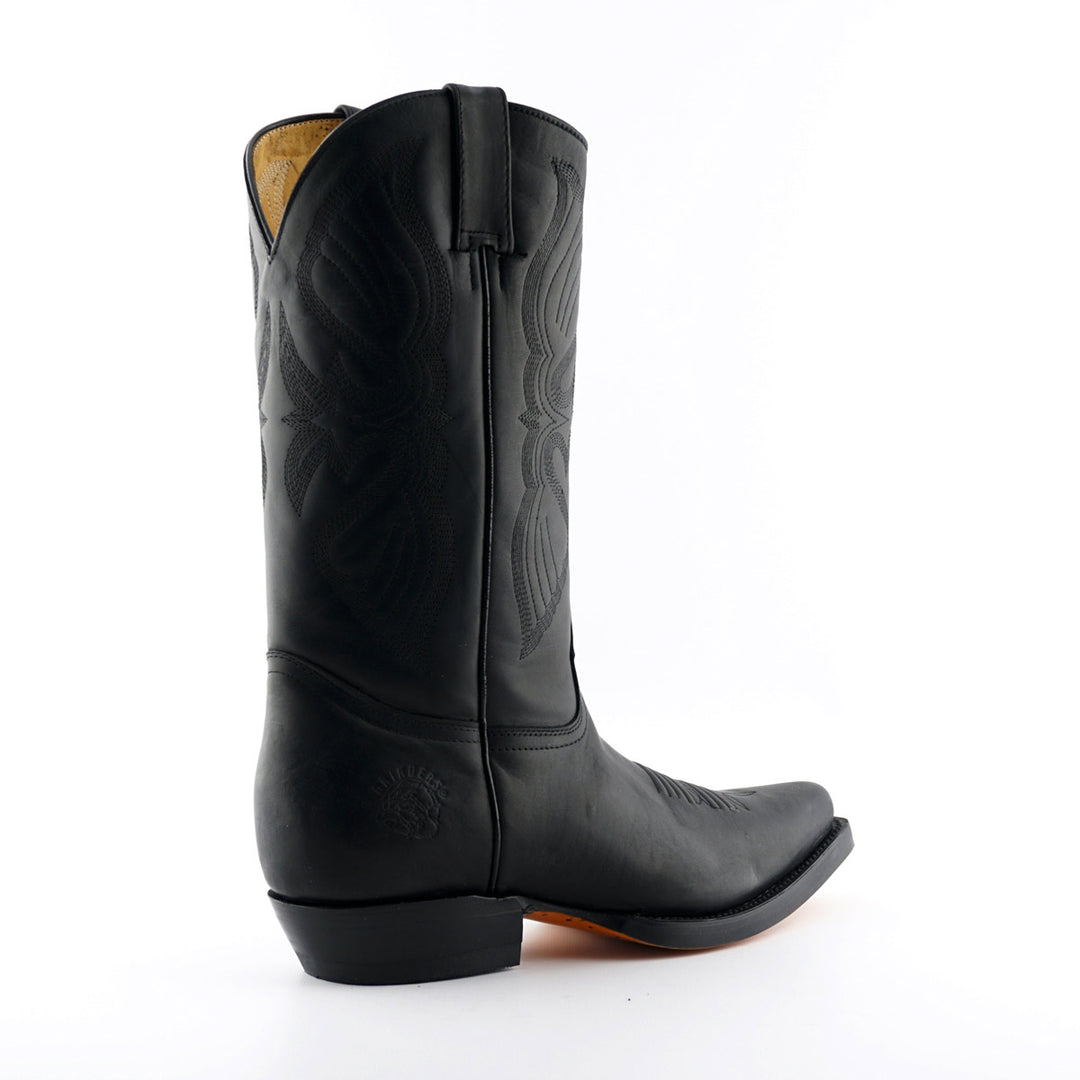 Grinders LOUISIANA New Classic Cowboy Western Boots Black Brown Leather