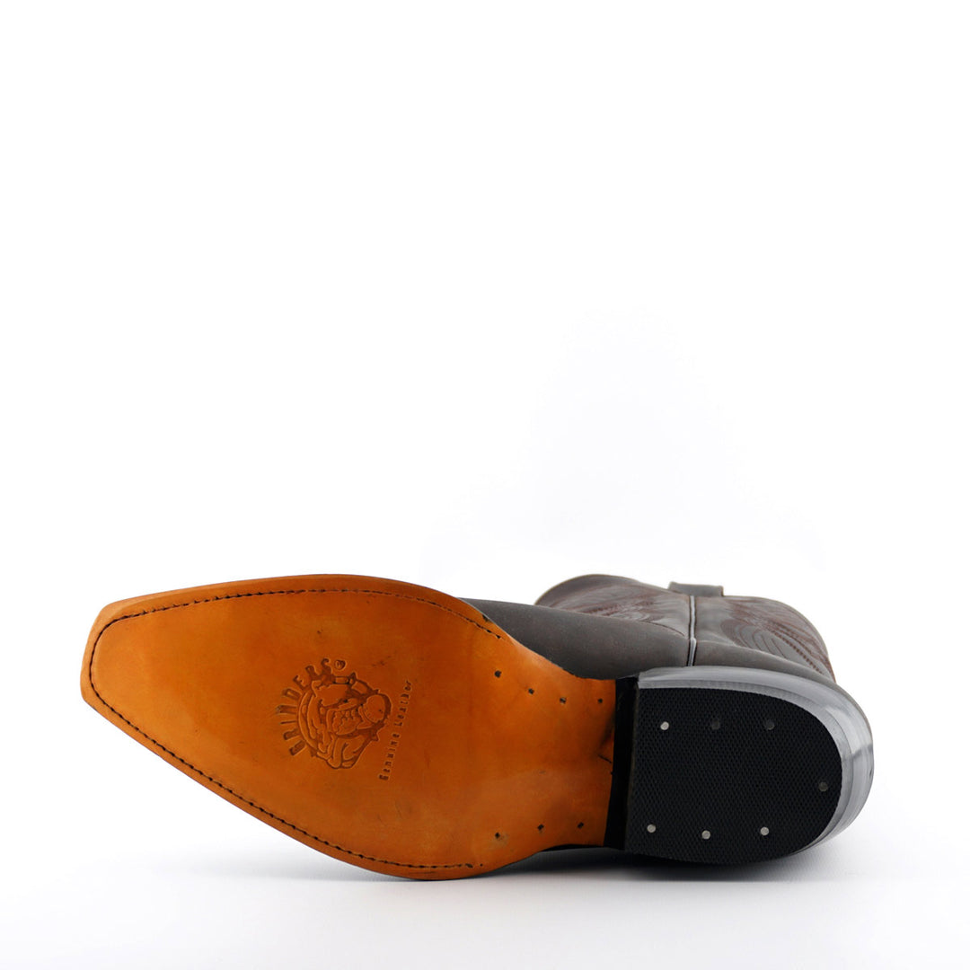 Grinders LOUISIANA New Classic Cowboy Western Boots Black Brown Leather