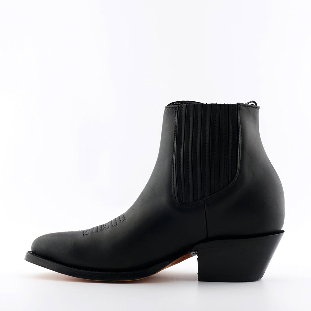 Grinders MAVERICK New Short Ankle Cowboy Western Rock Boots Black Brown Leather