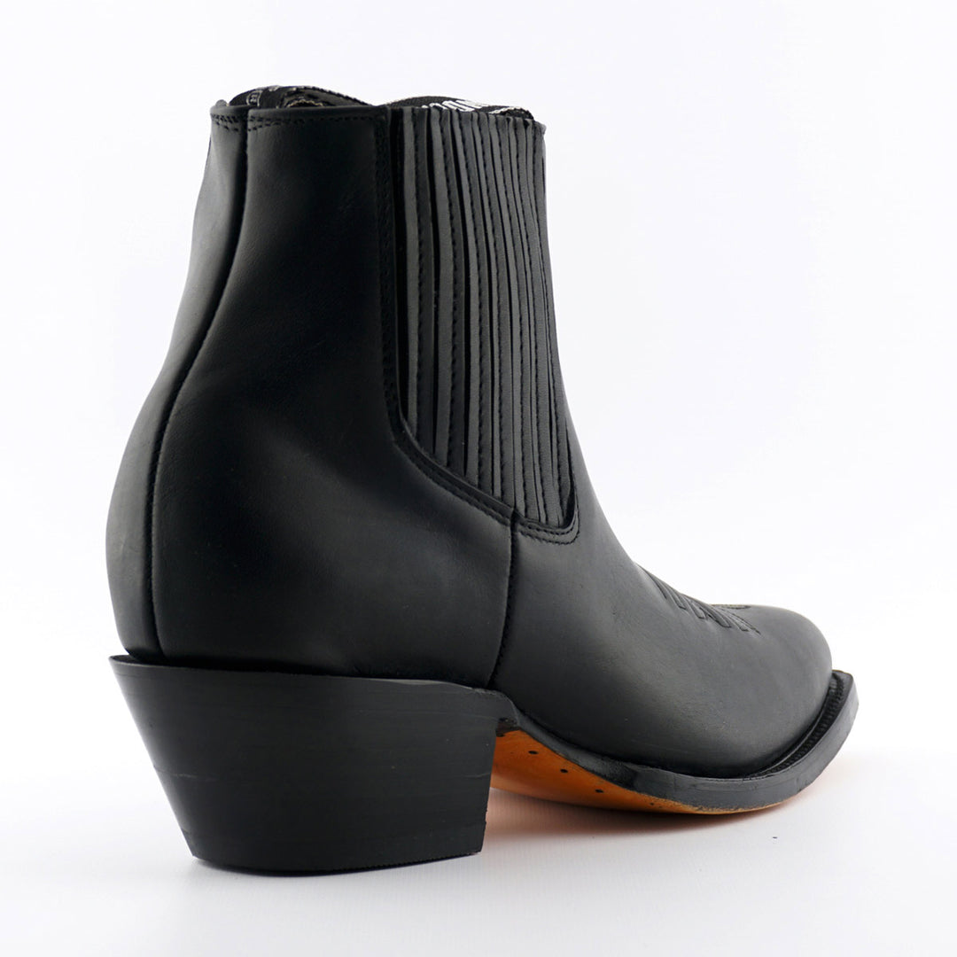 Grinders MAVERICK New Short Ankle Cowboy Western Rock Boots Black Brown Leather