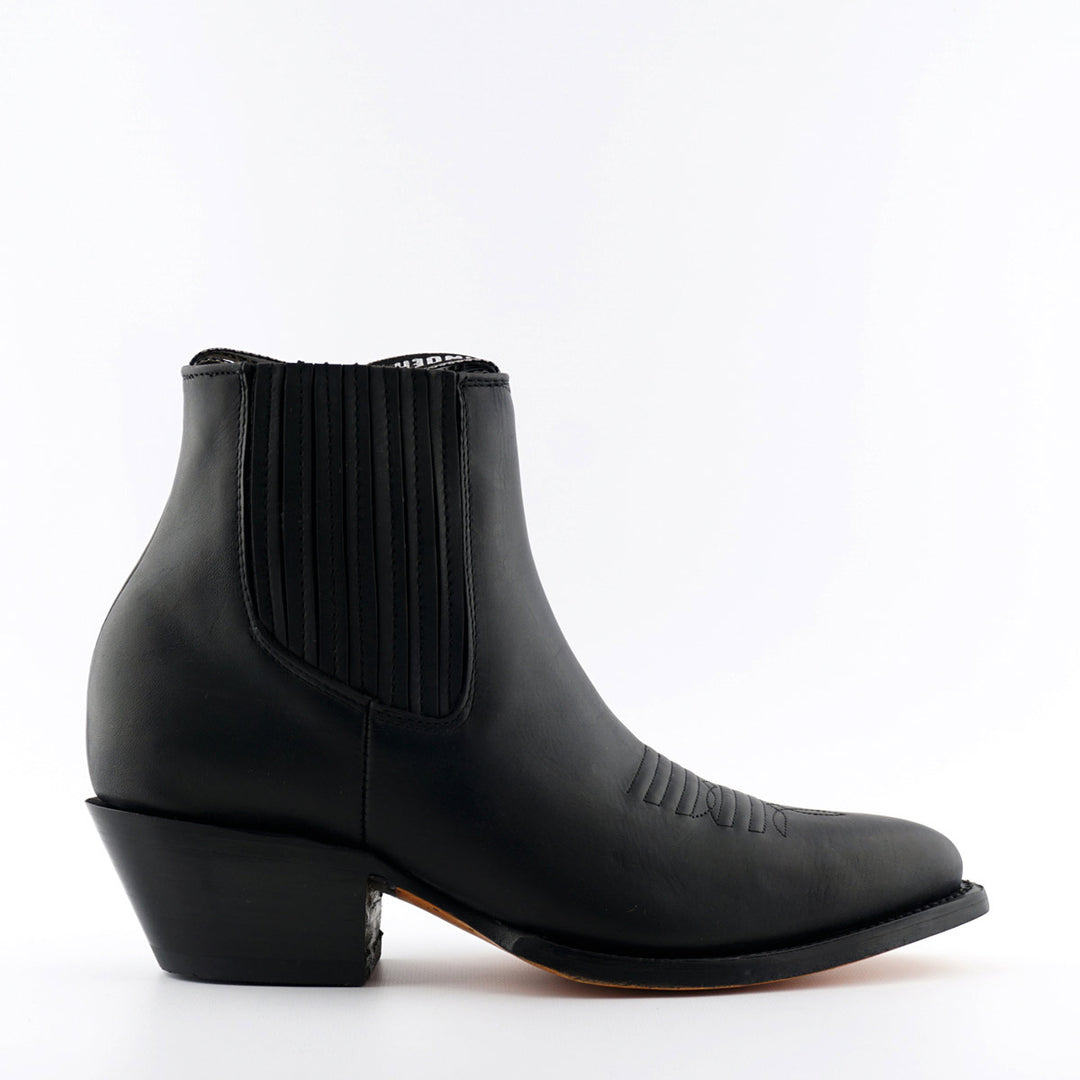 Grinders MAVERICK New Short Ankle Cowboy Western Rock Boots Black Brown Leather