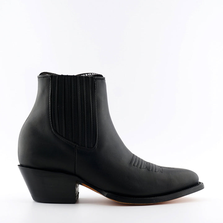 Grinders MAVERICK New Short Ankle Cowboy Western Rock Boots Black Brown Leather